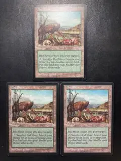 MTG EN 湿原の大河 3枚まとめ売り