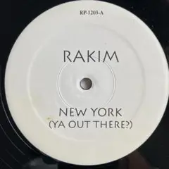 RAKIM NEW YORK (YA OUT THERE?) レコード