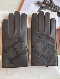 エルメスHERMESグローブ手袋Hスタンプ新品
