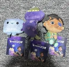 星つなぎのエリオ & youマスコット　ぬいぐるみ　全3種コンプリート