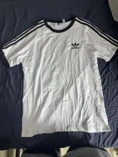 adidas ホワイト Tシャツ J/O サイズ