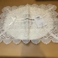 brugge ブルージュ　レース ティッシュボックスカバー　クレイブ製