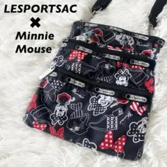 LESPORTSAC Disney コラボ ミニーマウス ショルダーバッグ