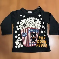 DOUBLE.B ポップコーンTシャツ 80