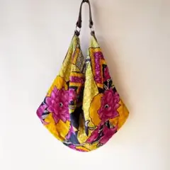 people tree リサイクルサリー ワンハンドル ショルダーバッグ