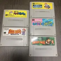 マリオカート　マリオのピクロス　ドンキーコンヨッシーアイランド　マリオRPG