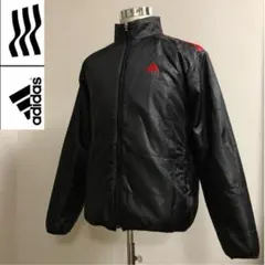 アディダスゴルフ◆中綿 ジップアップ ジャケット ブラック Mサイズ