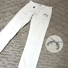 【クール】roar　ロアー　ダメージ加工デニム　リペアデニム