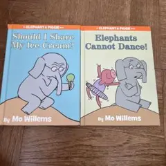 Mo Willems Elephant & Piggie 絵本 2冊セット