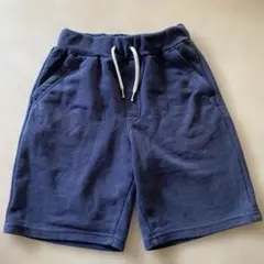 ネイビー ハーフパンツ ポケット付き