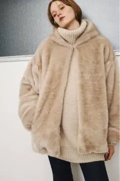 CLANE フードファーコート - HOOD FUR COAT