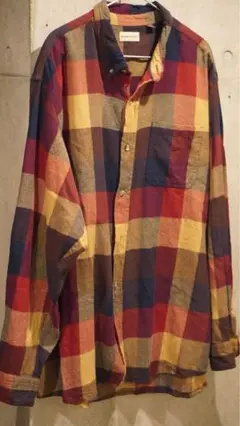 HOBBS CREEK チェック柄ヘビーネルシャツ 2XL