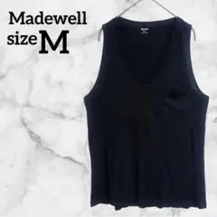 Madewell【M】タンクトップ 黒