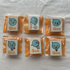 Qooキャラクタースタンプ6個セット