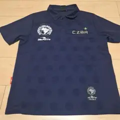 DALPONTE サッカーポロシャツ M ネイビー