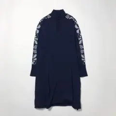 mame kurogouchi マメクロゴウチ ハイネックウールニットワンピース