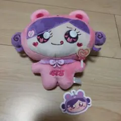 しなこちゃん　しなクマ 大　ぬいぐるみ　ピンク