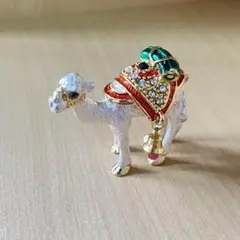 インテリア小物 幸運のラクダ　リングボックス　シルバー