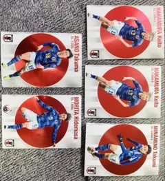 日本代表 サッカー トレーディングカード　カルビー　2024