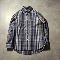ETRO made in italy checked shirt