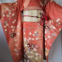 成人式正絹振袖4点セット(F-008)