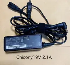 ☆送料込☆中古純正ChiconyマウスPC用ACアダプター19V 2.1A