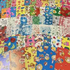 昭和レトロ✨駄菓子屋千代紙55枚⑧折り紙おりがみヴィンテージ当時物