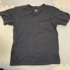 NANO UNIVERSE ダークグレー Vネック半袖Tシャツ Mサイズ