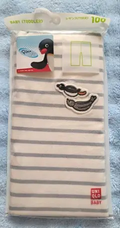 ユニクロレギンス ピングー 七分丈 100