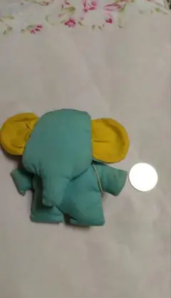 手作り　ぞうさんリュクとしっぽあります。