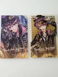 あくねこ展　トレーディングクリアカード　ロノ