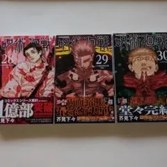 呪術廻戦 28〜30巻の3冊セット