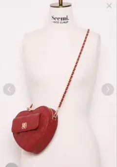 【Seemi.byNICE CLAUP】❤️ハートキルティングバッグ