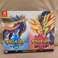 【ソフト未開封】ポケモン ソード シールド ダブルパック シュリンク付き