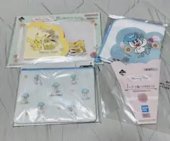 ポケモン　一番くじ　ピカチュウ イーブイ　クワッス メモ　ポーチ　タオルセット