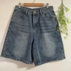 未使用 Dazy デニム ハーフパンツ XL