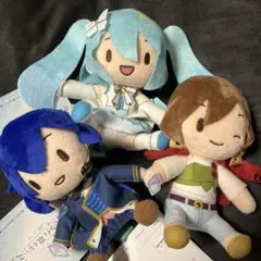 劇場版 プロセカ ふわぷちミニぬいぐるみ バーチャルシンガー 3種