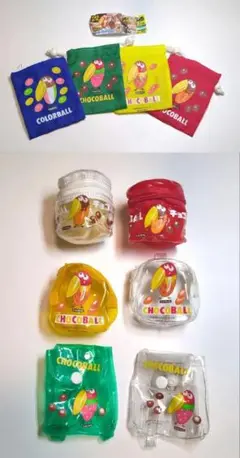 チョコボール キョロちゃん サマーポーチセット ガチャ ユージン 1995