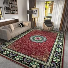 カーペット160x230cm ラグマット北欧 ラグ 洗える 抗菌防臭 #b12