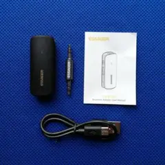 ESSAGER Bluetooth 5.3 AUX オーディオ レシーバー