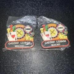 【MACAU/マカオ】カジノ・リスボア　マグネット　トランプ　お土産