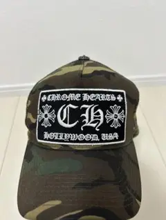 クロムハーツ 迷彩キャップ