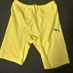 PUMA イエロー インナータイツ