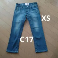 C-SEVENTEEN クロップドジーンズ
