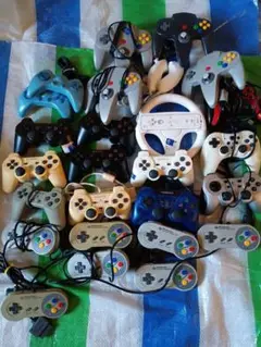 【ジャンク品】ゲームコントローラーセット【ジャンク品】