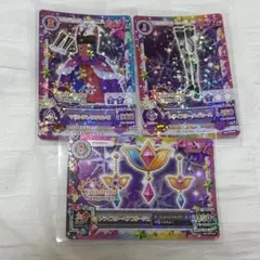 アイカツカード トライスター ユニットドレス 神崎美月　マゼンタトリオワンピ
