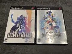 PS2ソフト キングダムハーツ2.ファイナルファンタジー12 2点セット