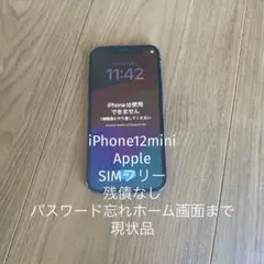 【送料無料】Apple iPhone12mini SIMフリー