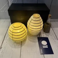 小嶋庵　和紙製テープルランプ　一輪挿しにも　made in Kyoto 新品