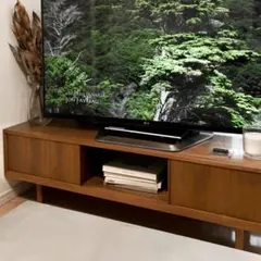 11/20まで|天然木 テレビ台|北欧チーク|美品